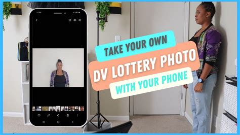 Taking DV Lottery Photos with a Phone .